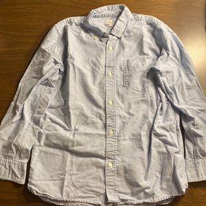 Blue button down from GAP kids